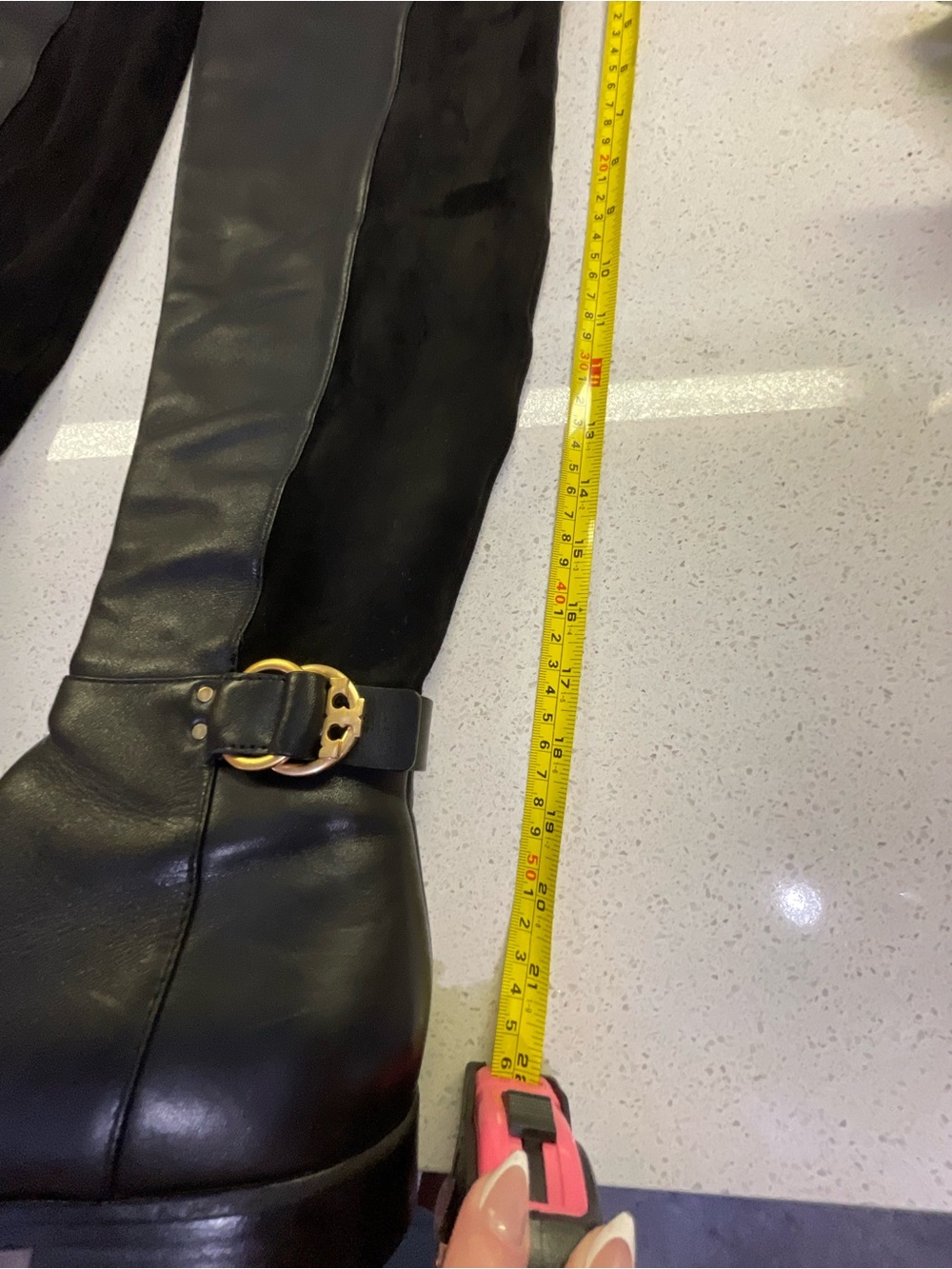 ✨Tory Burch✨ Marsden leather Riding equestrian Boots over knee size 10, like new - Picture 9 of 16